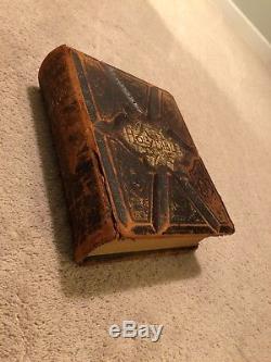 Holy Bible Antique Parallel Column Edition, Rare 1886, Over 130 years old