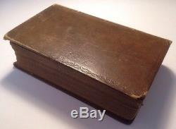 Holy Bible, Campbell's Bible, John Campbell Notes, 1857 Antique HB Rare