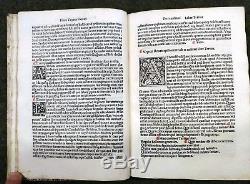 INCUNABLE 1494 Rare Example of Military Incunabilia Book Incunabula