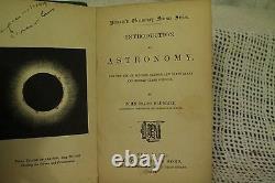 Introduction to Astronomy rare antique old book John Isaac Plummer 1873