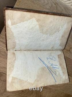 John Milton Paradise Lost Regained Book 2 1784 Leather Bound Antique Rare