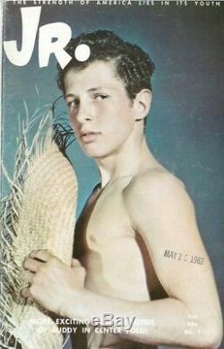 Jr. Vol. 1 No. 1 Premier Issue June 1963, Vintage Male Beefcake Magazine Very Rare