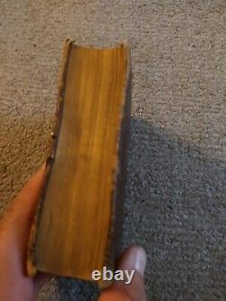 KJV Holy Bible Compact Vintage Antique Rare New York American Bible Society