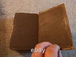 KJV Holy Bible Compact Vintage Antique Rare New York American Bible Society