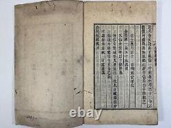 Korean Antique Book Old metal typesetting book 1883 Rare