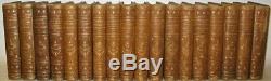 LEATHER Antique Library Set BALZAC'S WORKS! COMPLETELeatherbound Rare 1/1000