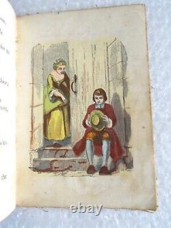 LITTLE MAN & MAID INDESTRUCTIBLE PLEASURE BOOKS ANTIQUE LINEN 1800S neocurio