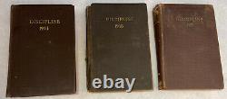 LOT of 7 Antique Methodist Discipline Books 1888 1922 Church Doctrines Rare