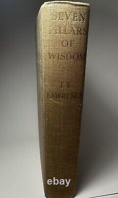 Lawrence Of Arabia Rare Antique Collection of T. E. Lawrence HC Books Very Good+