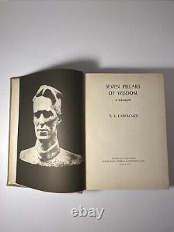 Lawrence Of Arabia Rare Antique Collection of T. E. Lawrence HC Books Very Good+