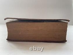 Laws of the State of New Jersey Antique Leather Book 1821 First Edition RARE