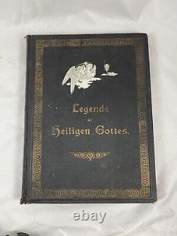 Legende Der Heiligen Gottes 1890 Rare Antique Religious German Book 365 Saints
