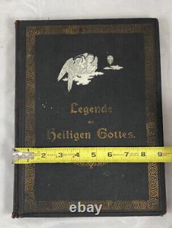 Legende Der Heiligen Gottes 1890 Rare Antique Religious German Book 365 Saints