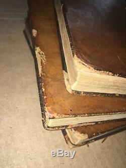 Letters Turkish Spy undiscovered Paris. 1754 8 vols leather rare Antique books