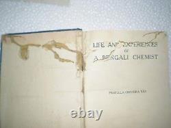 Life & Experiences Bengali Chemist -prafulla Ch Ray Rare Antique Book India 1932