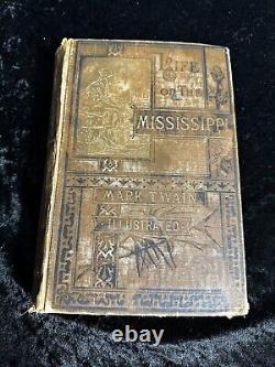 Life On The Mississippi Mark Twain First Edition 1883 Rare Antique Book Vintage