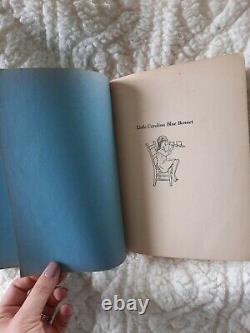 Little Carolina Blue Bonnet Hardback Book 1933 RARE Vintage Fragile ANTIQUE