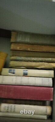 Lot 15 + of Old Vintage Antique Rare Hardcover Random Books, religious, Odd