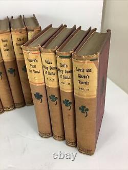 Lot Of 22 Antique Books From 1900 By A. L. Fowle New York Four Leaf Clover Front