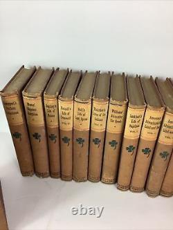 Lot Of 22 Antique Books From 1900 By A. L. Fowle New York Four Leaf Clover Front