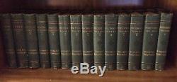 Lot Rare Charles Dickens 1870s Antique Complete Set 30 Volumes Standard Edition