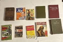 Lot of 10 Antique Collectible Vintage Old Rare Hard To Find Books MIXED LOT