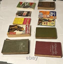 Lot of 10 Antique Collectible Vintage Old Rare Hard To Find Books MIXED LOT