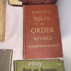 Lot of 13 Vintage Old Rare Antique Hardcover Books Longfellow Verne And More