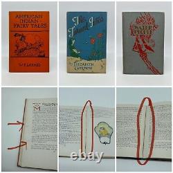 Lot of 17 RARE ANTIQUE COLLECTIBLE 1914-1939 Children's Book Illustrated VG