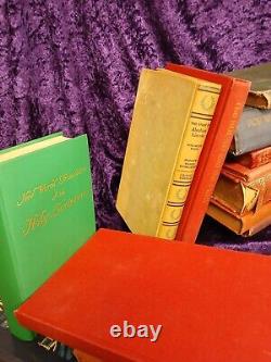 Lot of 50 Vintage Old Rare Antique Hardcover Books Random Staging Decor