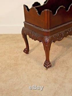 MASSIVE Rare Pair Baker Furniture Company Stately Homes Canterburys Book Stands