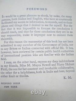 MOTHER INDIA katherine mayo princes holy man sadhu RARE ANTIQUE BOOK 1930