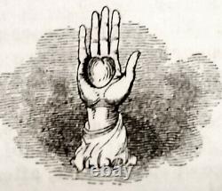 MYSTIC Masonic-type SECRET SOCIETY Antique 1872 ODD FELLOWS BOOK Rare SYMBOLISM