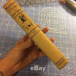 Magician's Tricks How They are Done First Edition Magic Rare Antique Book 1910