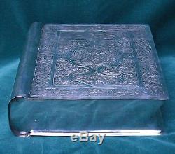 Magnificent Egyptian 900 Silver Large Quran Book Cover Very Rare