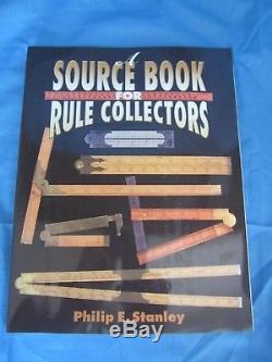 Mint A Source Book For Rule Collectors Rare Antique Guide Book Phillip E Stanley