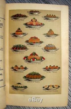 Mrs. Beeton's ANTIQUE COOKBOOK 1880s Vintage RECIPES Victorian COOKERY Old RARE