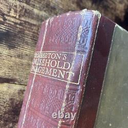 Mrs Beeton's Household Management, London & Melbourne Edition, Rare Antique Book