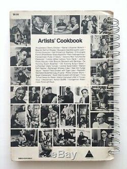 Museum Of Modern Art Artists' Cookbook Rare 1977 1st Ed Iconic Collector Book