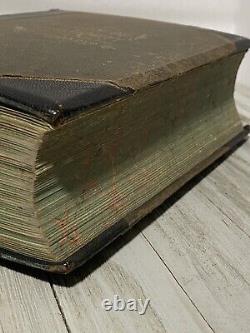 Museum of Antiquity Illustrated Old Book fine binding gilt hardcover rare 1882