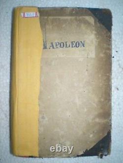 NAPOLEON emil ludwig RARE ANTIQUE BOOK illustrations 1929
