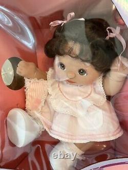 NEW IN SEALED BOX RARE My Child HISPANIC Girl Doll in Pink Pinny Set & Book