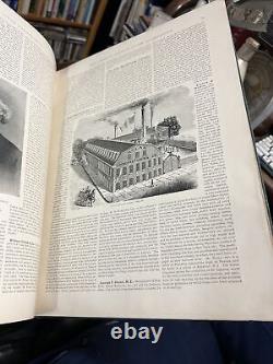 NEW JERSEY'S LEADING CITIES ILLUSTRATED 1889 Antique Rare Book