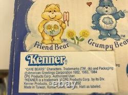 NIB 1984 Kenner Care Bear Grumpy Bear New WithBook Rare Vintage Plush