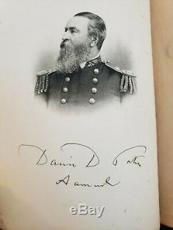 Naval History Of The CIVIL War Porter Antique Vintage 1886 Hardcover Book Rare