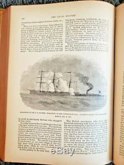 Naval History Of The CIVIL War Porter Antique Vintage 1886 Hardcover Book Rare
