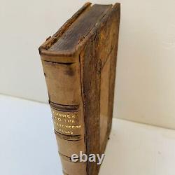 Old Antique Book 1701 Answer to the Dissenters Pleas for Separation Rare Leather