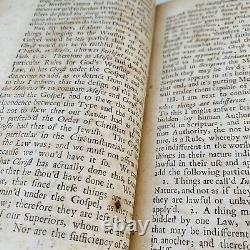 Old Antique Book 1701 Answer to the Dissenters Pleas for Separation Rare Leather