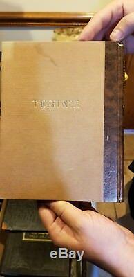 Old Antique Hebrew Book Chabad Tanya Rare -good Cond