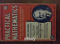 Old antique math books collection rare complete